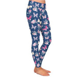 milkflower butterfly leggings for women