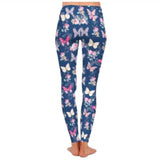 milkflower butterfly leggings design