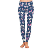 milkflower butterfly leggings