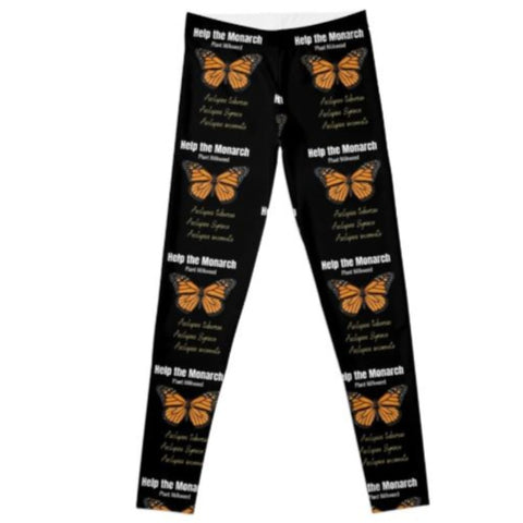 milkweed butterfly leggings