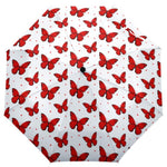 red butterfly umbrella