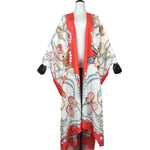 silky butterfly kimono