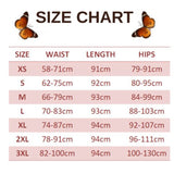 size chart for daisy butterfly leggings
