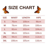 size chart for fritillary butterfly imitation jean