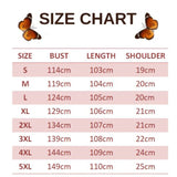 size chart for pink butterfly dress