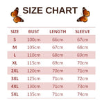 size chart for cornsilk butterfly sweater
