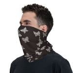 whimsical butterfly bandana side view