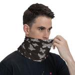 whimsical butterfly bandana side view