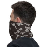 whimsical butterfly bandana back view