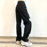 white butterfly jeans for ladies