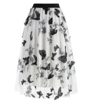 White Butterfly Skirt