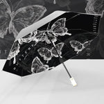 white butterfly umbrella for men and women