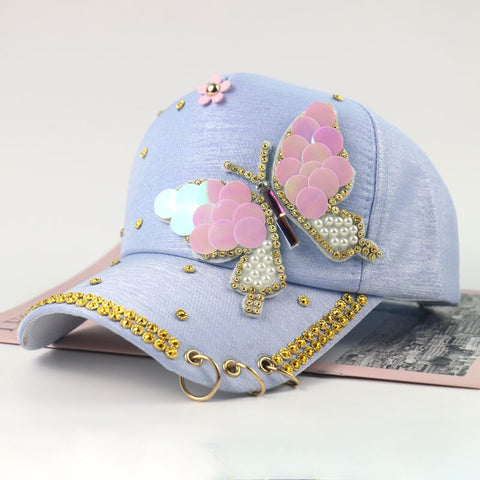 bluefantasy butterfly cap