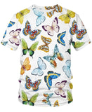 morpho butterfly t shirt