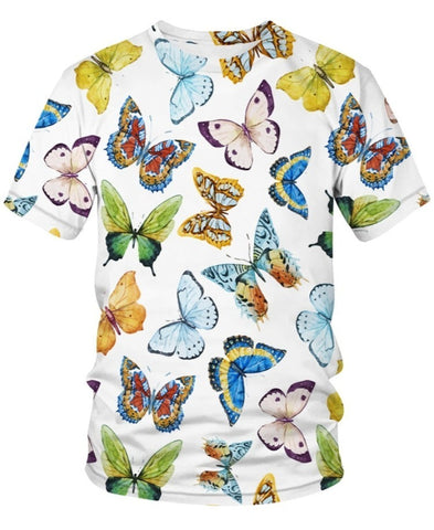 morpho butterfly t shirt