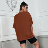 double face butterfly t shirt back view