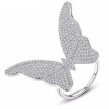 big butterfly ring
