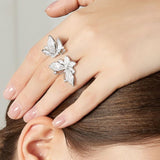 butterfly promise ring design