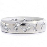 children's butterfly ring - white