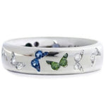 children's butterfly ring