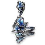 festival butterfly ring