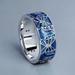 mens vintage butterfly ring jewelry