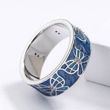 mens vintage butterfly ring for gift