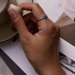 sterling silver butterfly ring