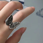 vintage sterling silver butterfly ring jewelry