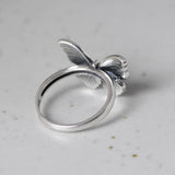 vintage sterling silver butterfly ring design